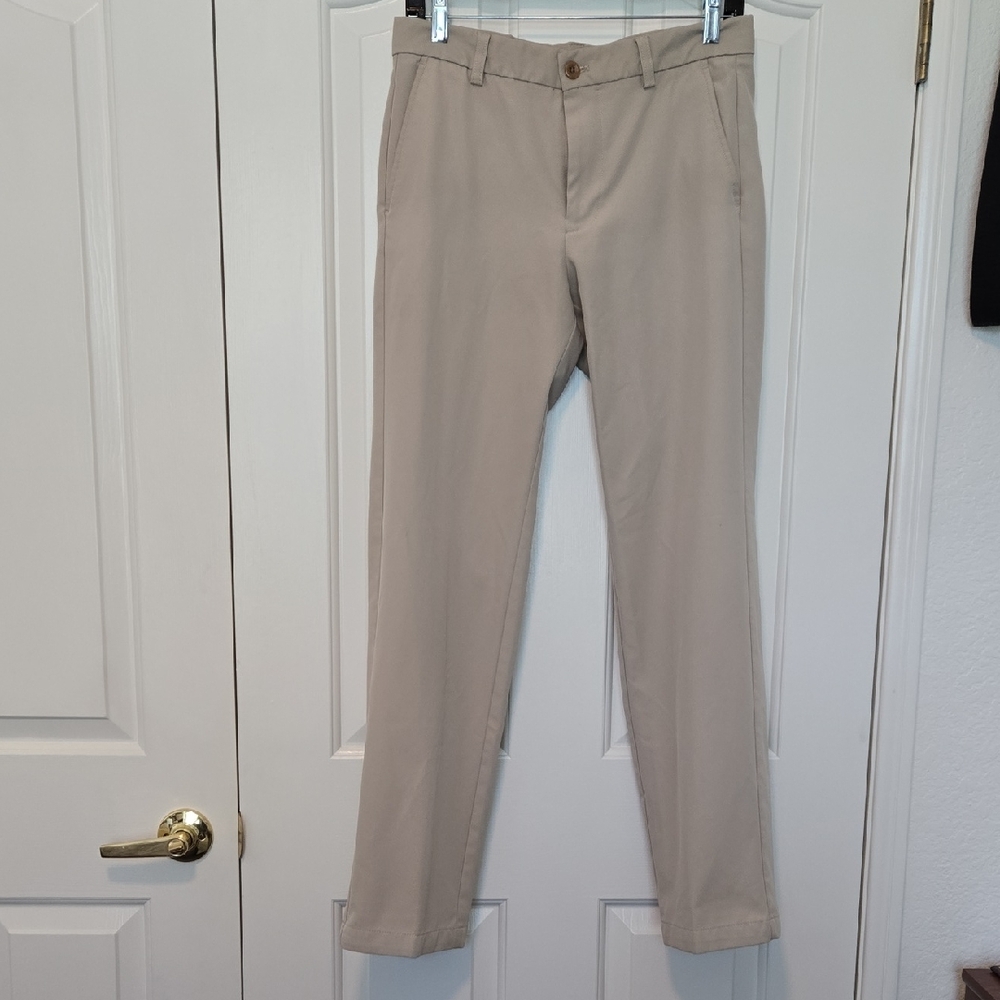 Izod Golf Slim Fit Tan Chinos • Men’s 30/32